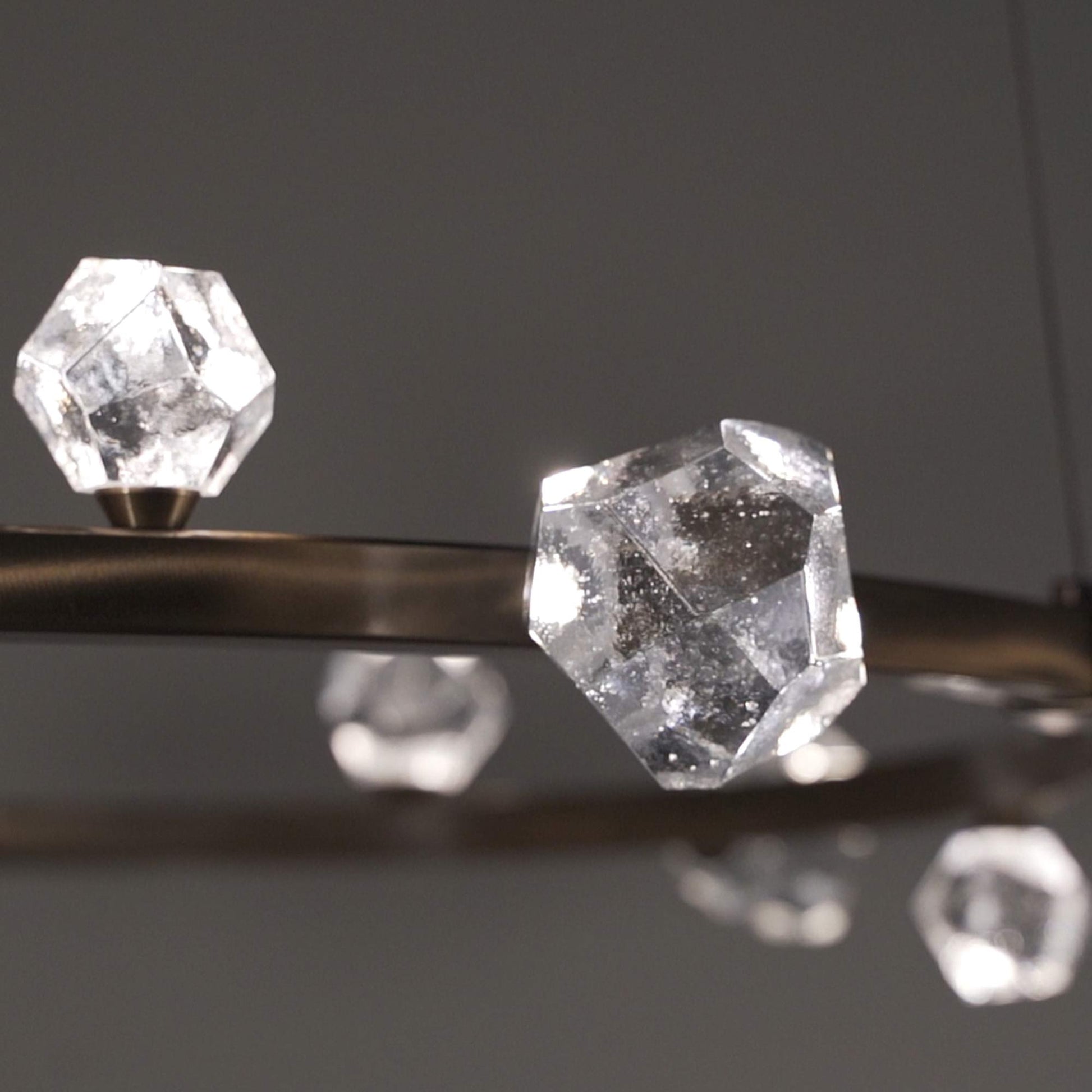 Stella Ring LED Chandelier in Detail.