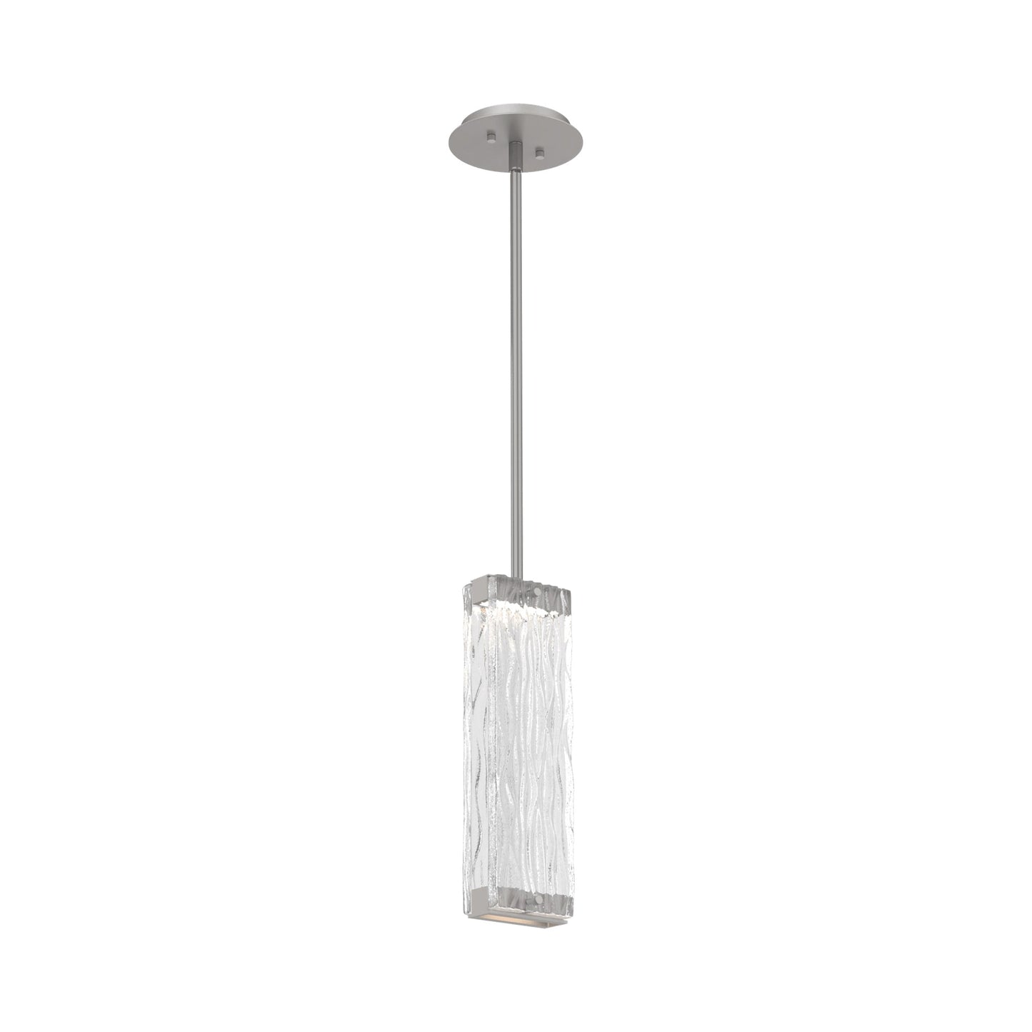 Tabulo LED Pendant Light in Beige Silver/Tabulo Tidal.