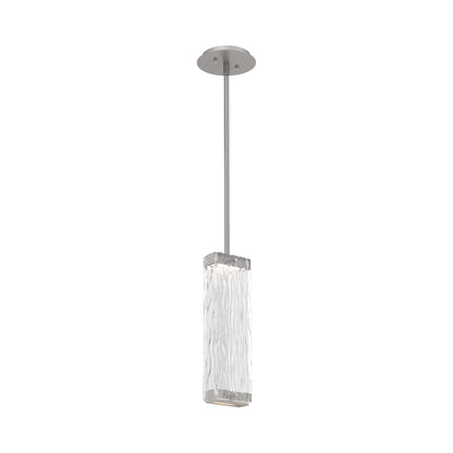 Tabulo LED Pendant Light in Beige Silver/Tabulo Tidal.