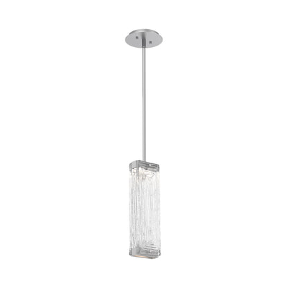 Tabulo LED Pendant Light in Classic Silver/Tabulo Linea.