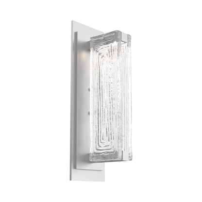 Tabulo LED Wall Light in Classic Silver/Tabulo Linea.