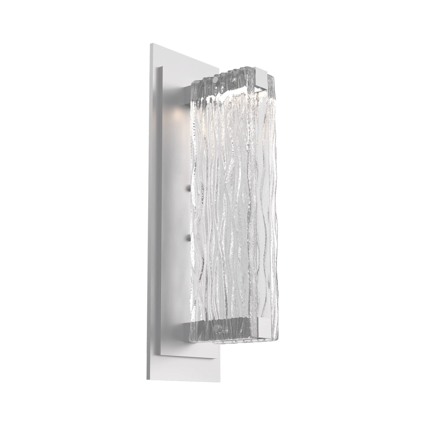 Tabulo LED Wall Light in Classic Silver/Tabulo Tidal.