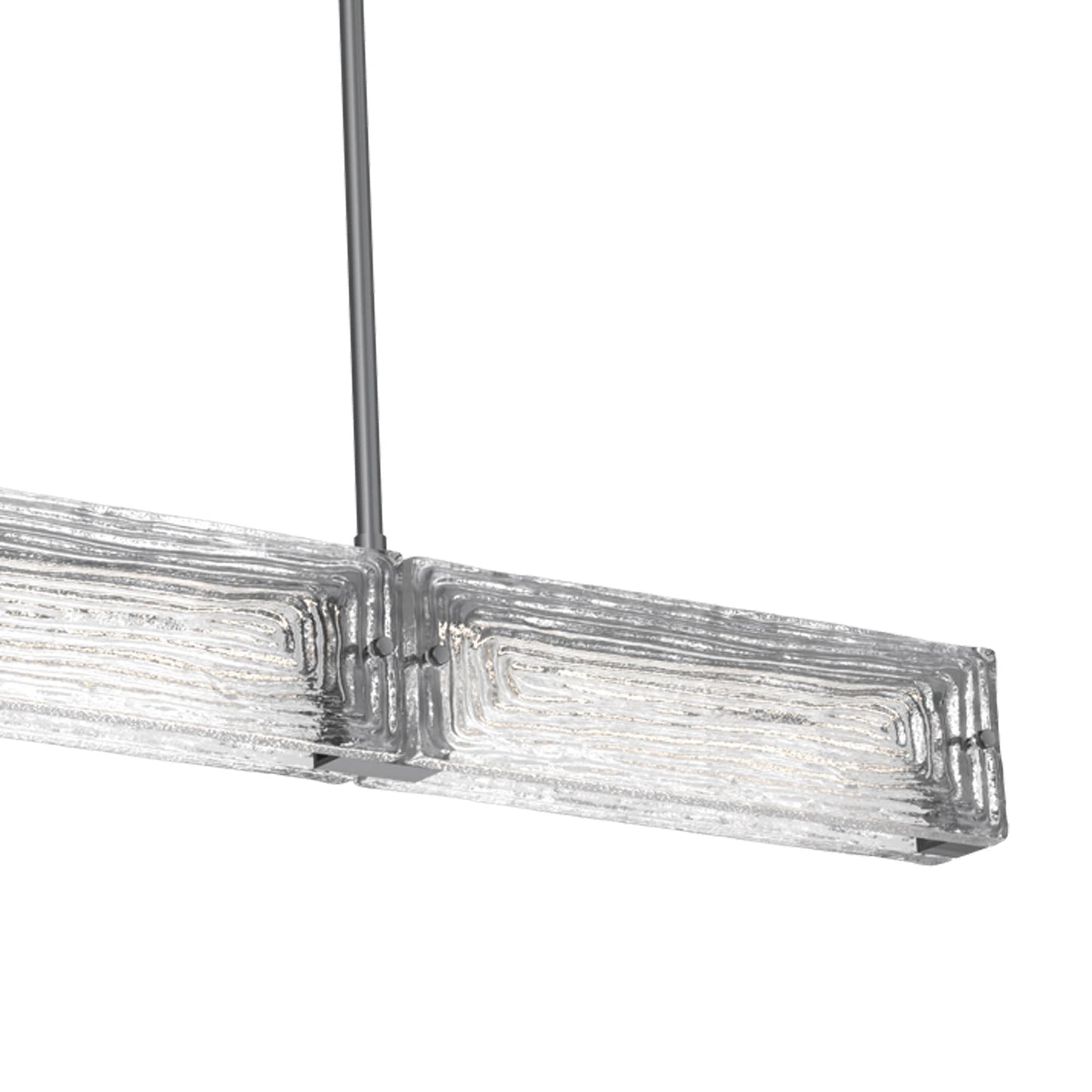 Tabulo Linea Linear LED Chandelier in Detail.