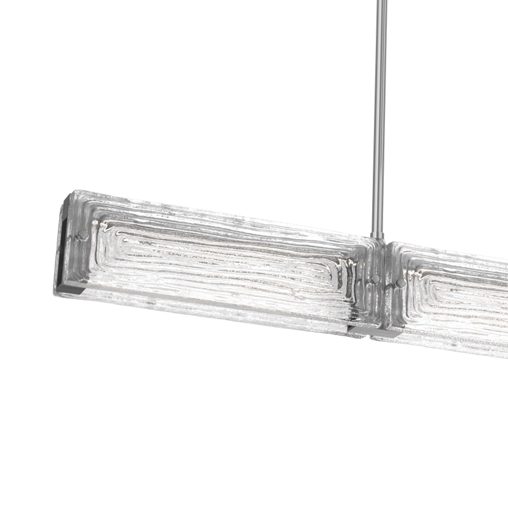 Tabulo Linea Linear LED Chandelier in Detail.