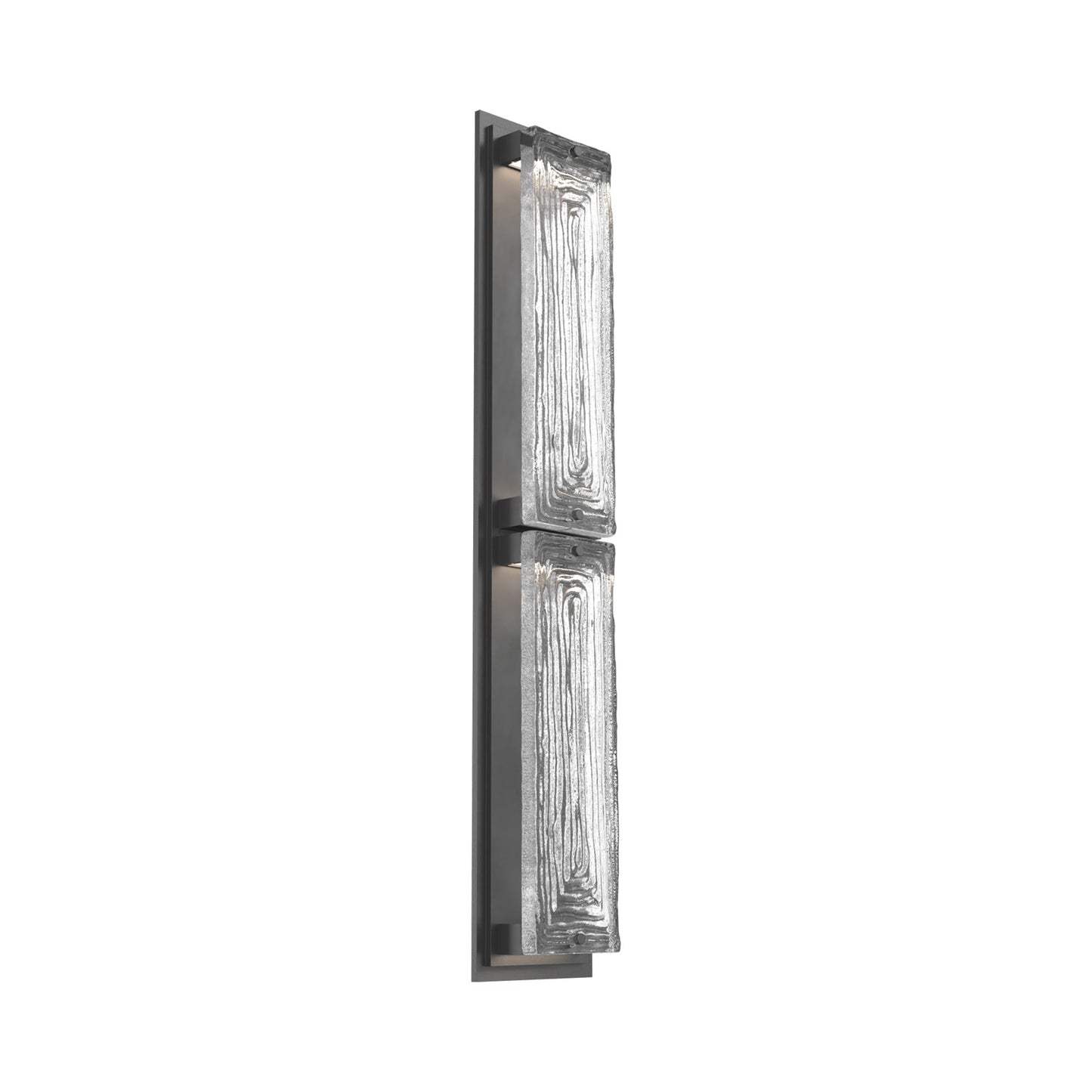Tabulo Outdoor LED Wall Light in Argento Grey/Tabulo Linea (30-Inch).