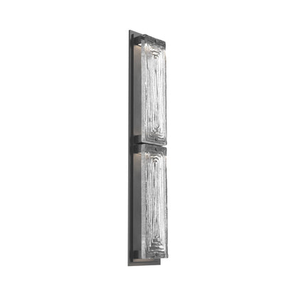 Tabulo Outdoor LED Wall Light in Argento Grey/Tabulo Linea (30-Inch).