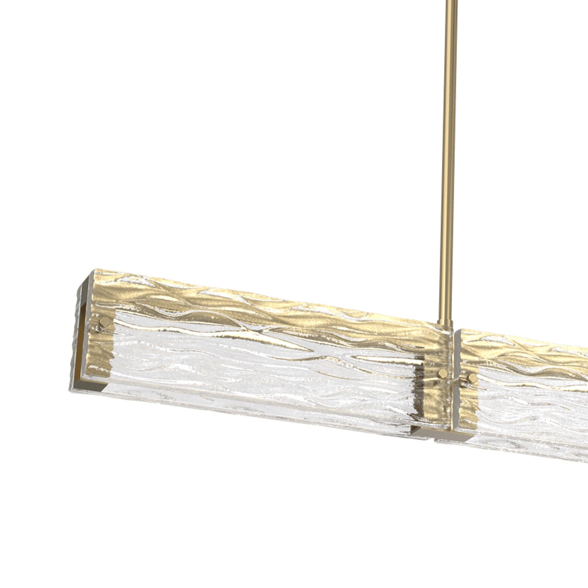 Tabulo Tidal Linear LED Chandelier in Detail.
