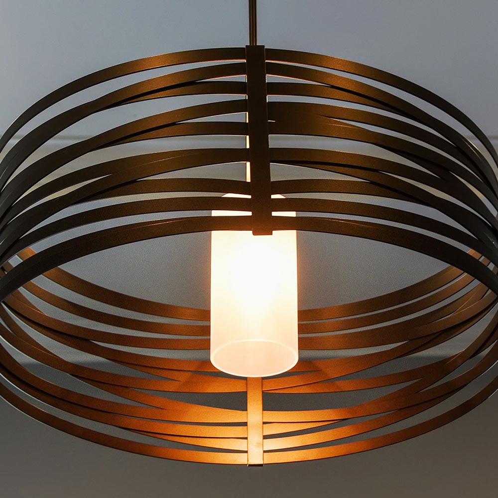Tempest Drum LED Chandelier in Detail.
