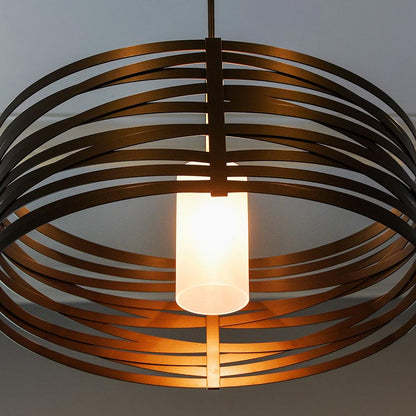 Tempest Drum LED Chandelier in Detail.