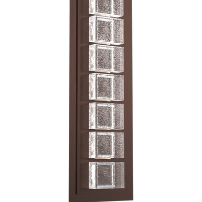 Tessera Pave Outdoor LED Wall Light in Detail.