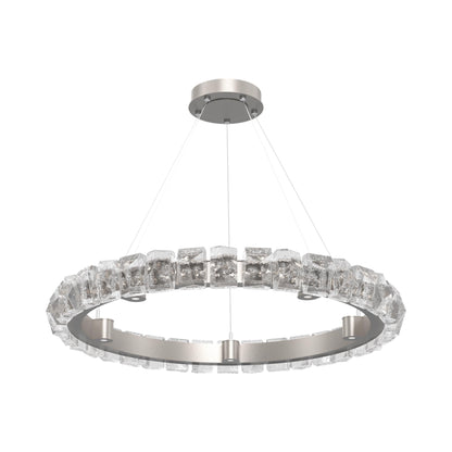 Tessera Ring Facet LED Chandelier.