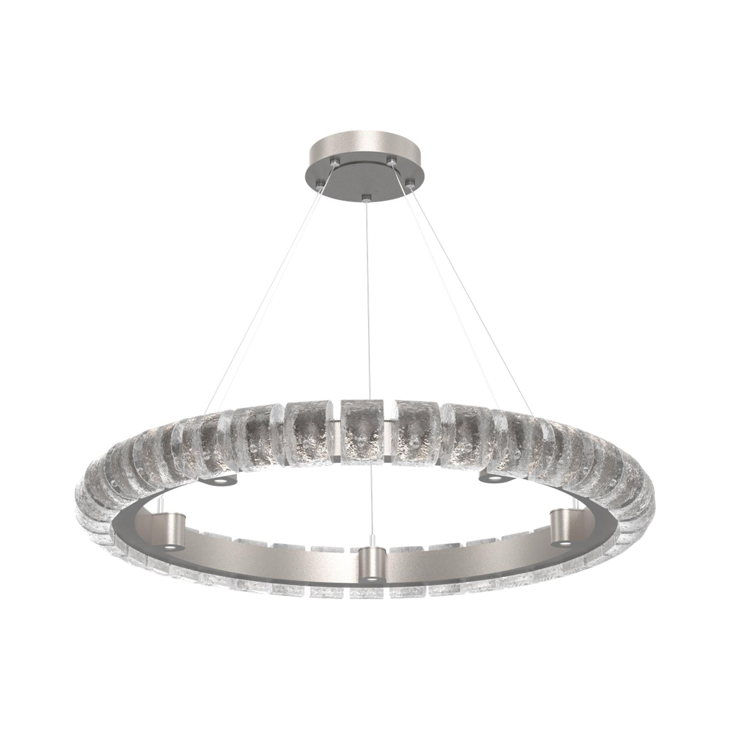 Tessera Ring Orb LED Chandelier.