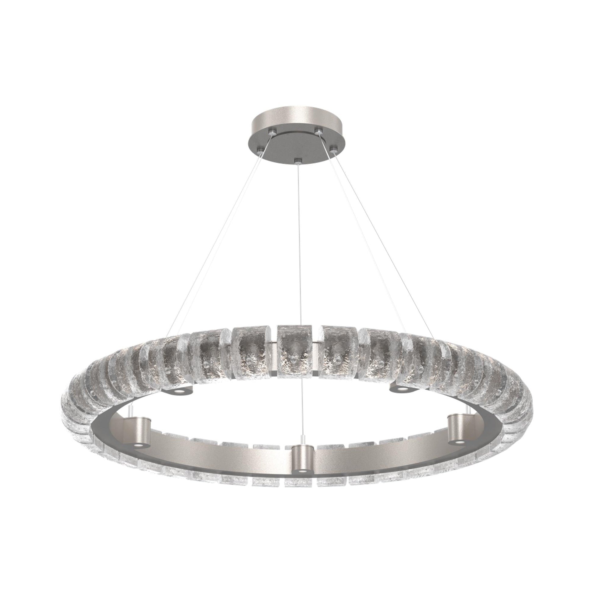 Tessera Ring Orb LED Chandelier.