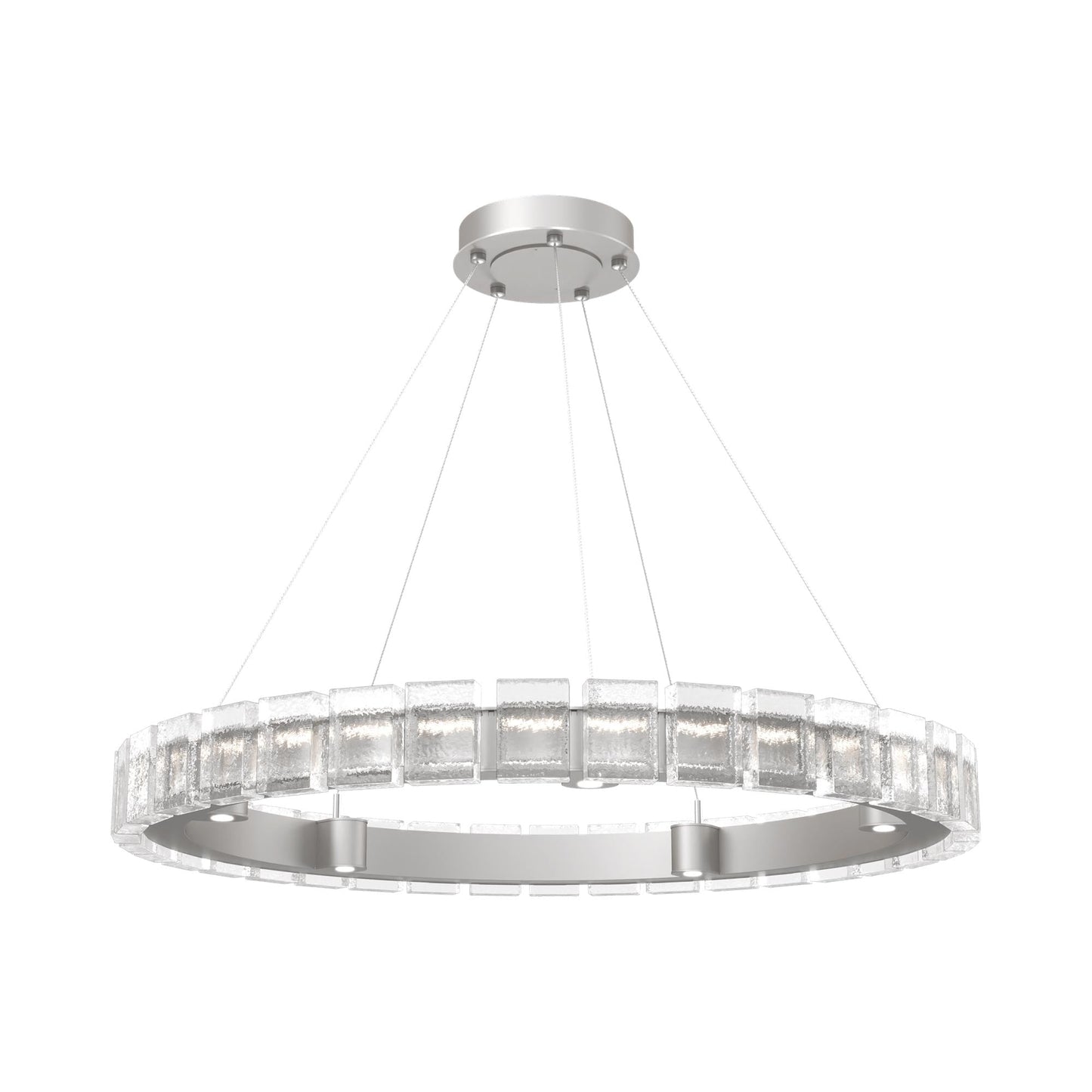 Tessera Ring Pave LED Chandelier.