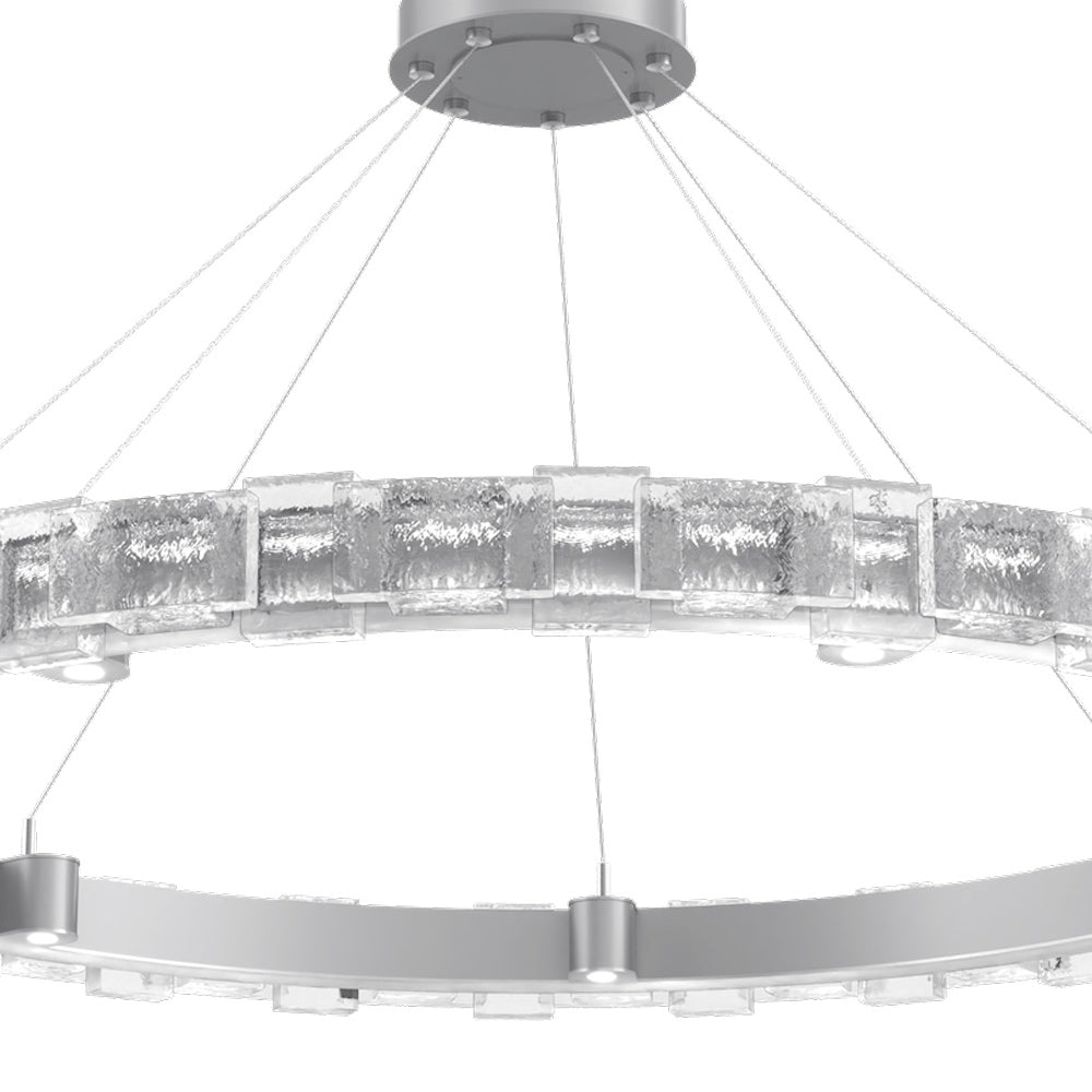 Tessera Ring Tetro LED Chandelier in Detail.