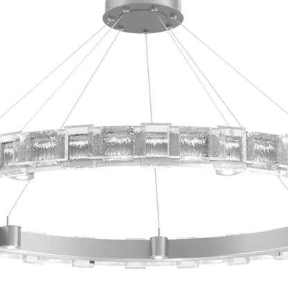 Tessera Ring Tetro LED Chandelier in Detail.