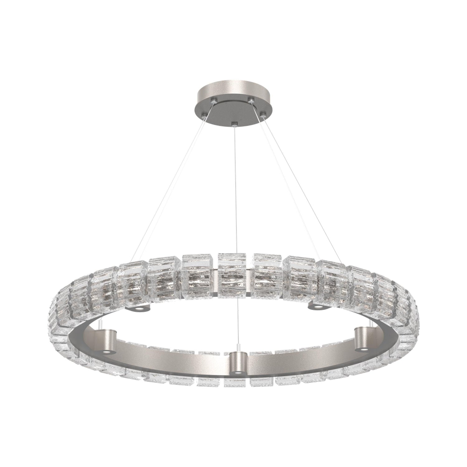 Tessera Ring Wave LED Chandelier.