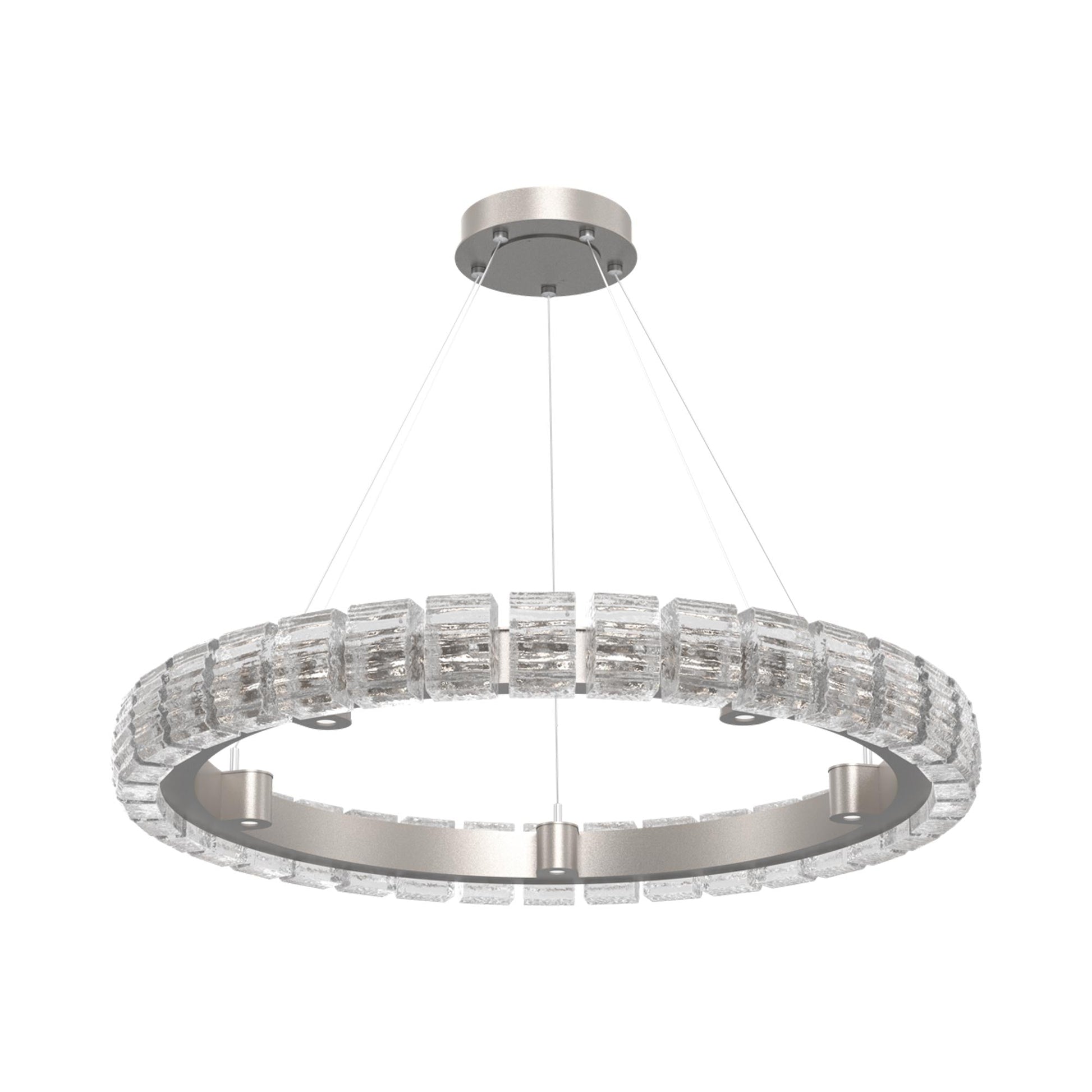 Tessera Ring Wave LED Chandelier.