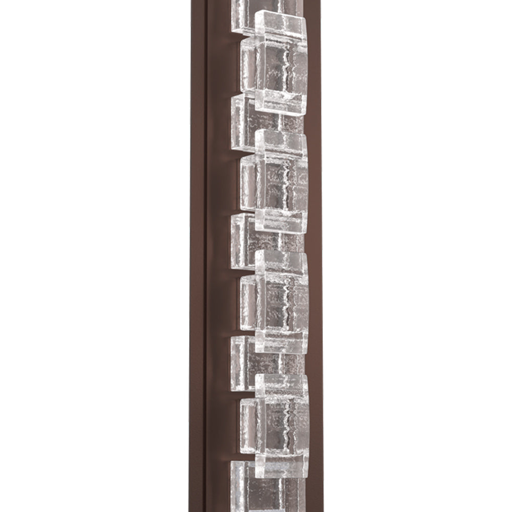 Tessera Tetro Outdoor LED Wall Light in Detail.