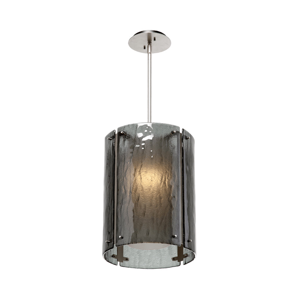 Textured Glass LED Pendant Light in Detail.