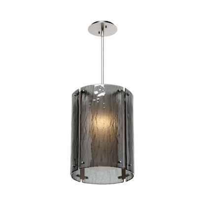 Textured Glass LED Pendant Light in Detail.