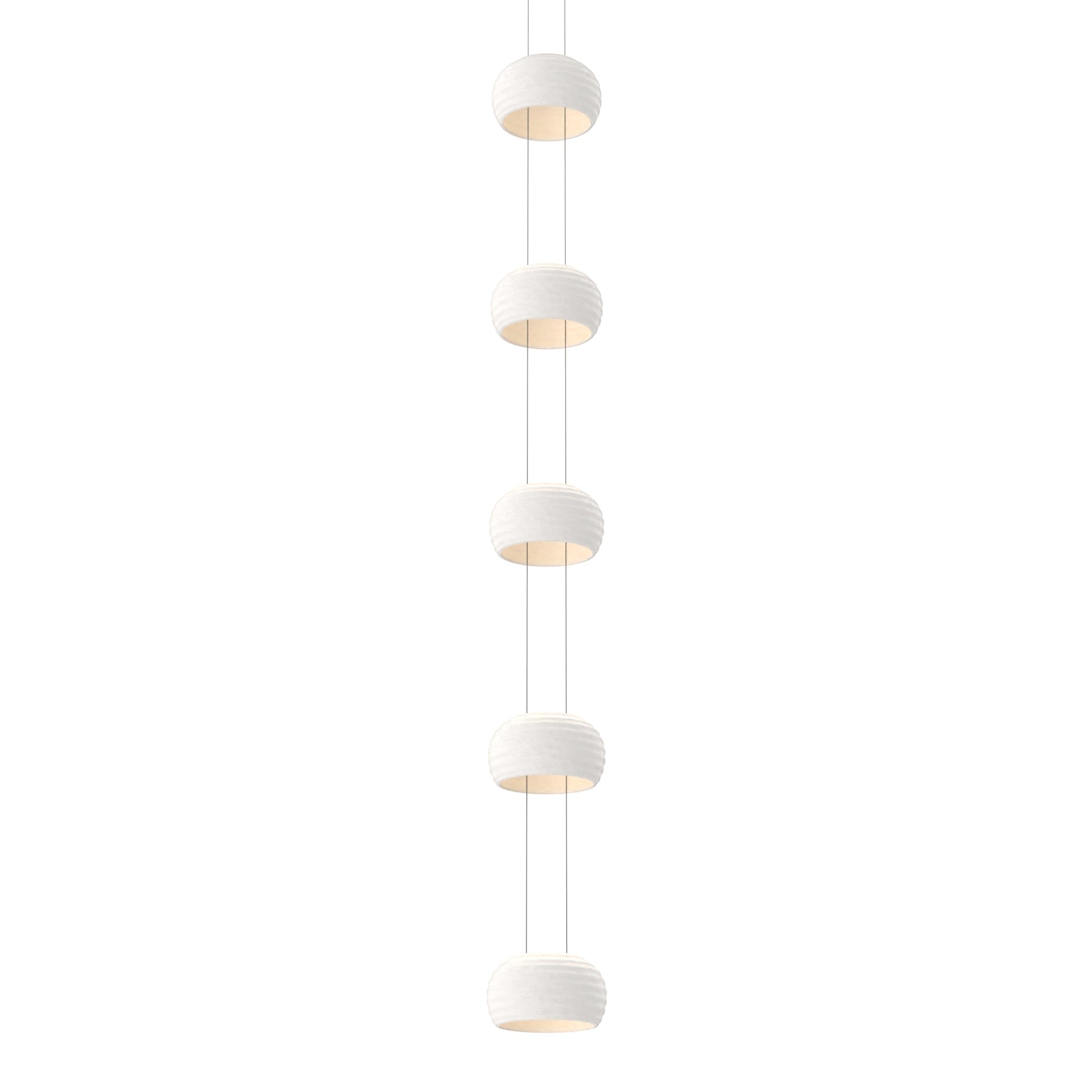 Torno Single Stairwell LED Pendant Light in Detail.