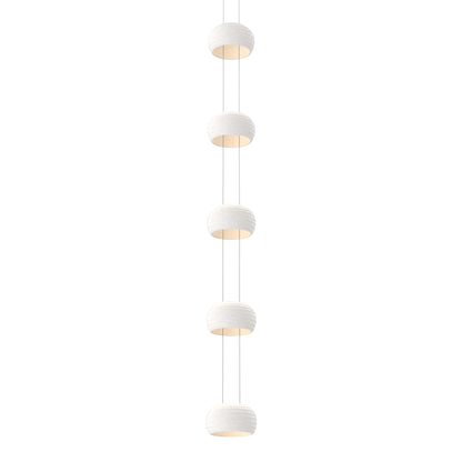 Torno Single Stairwell LED Pendant Light in Detail.