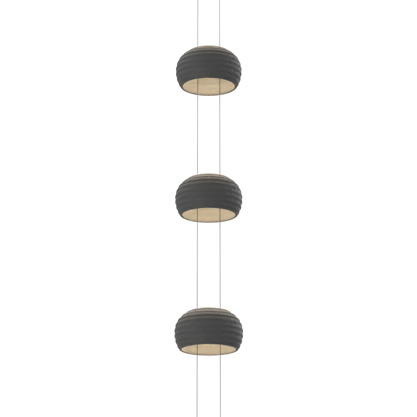 Torno Single Stairwell LED Pendant Light in Detail.