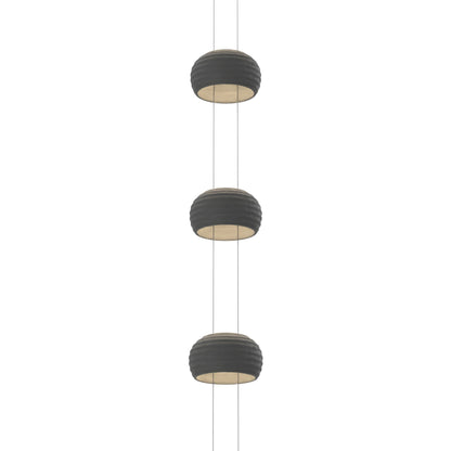 Torno Single Stairwell LED Pendant Light in Detail.