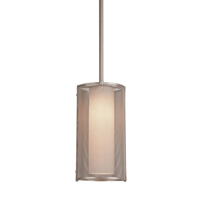 Uptown Mesh Frosted LED Pendant Light.