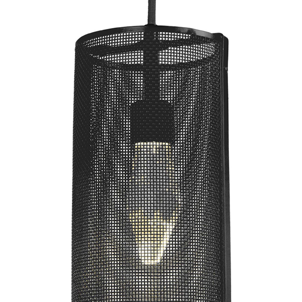Uptown Mesh LED Pendant Light in Detail.