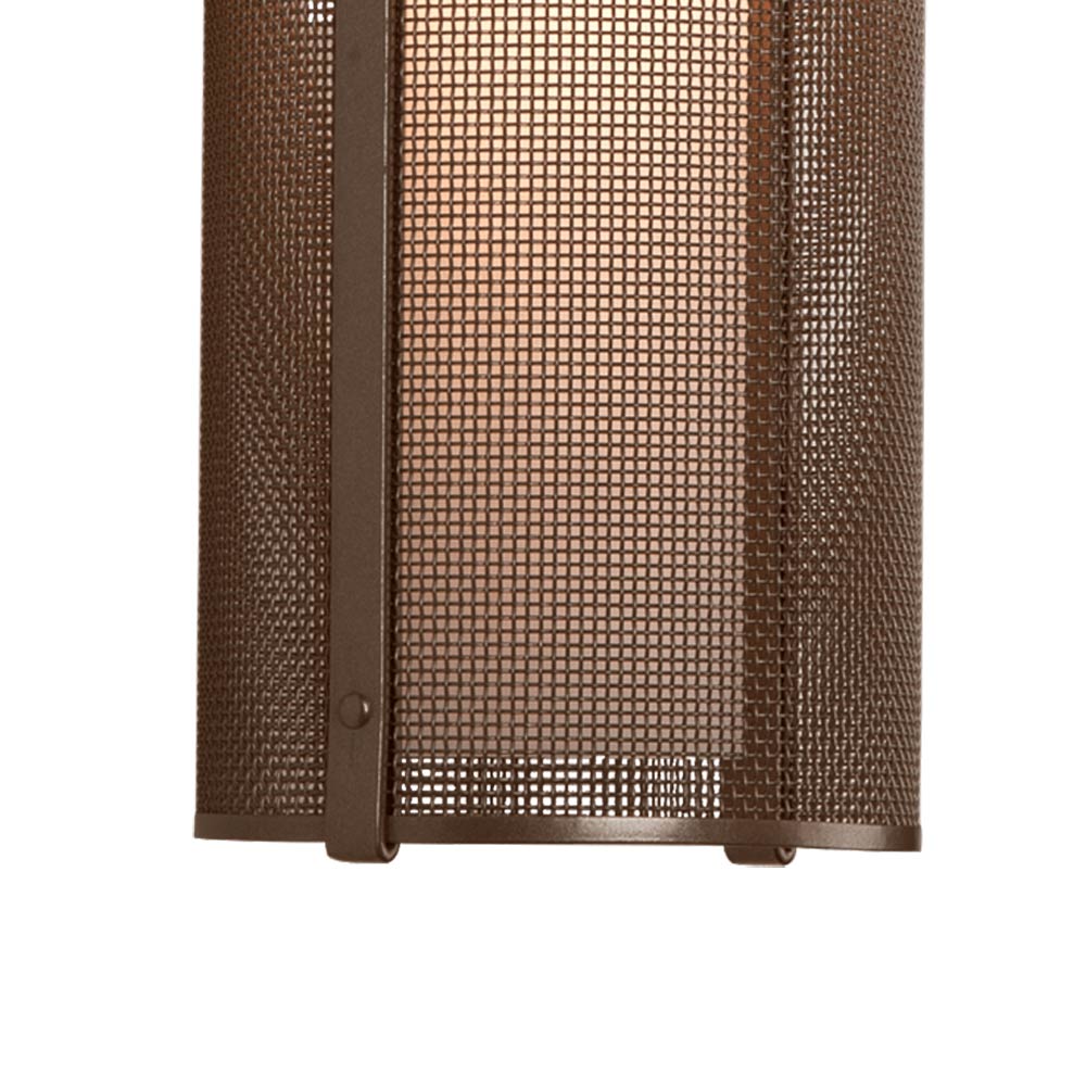 Uptown Mesh LED Wall Light in Detail.