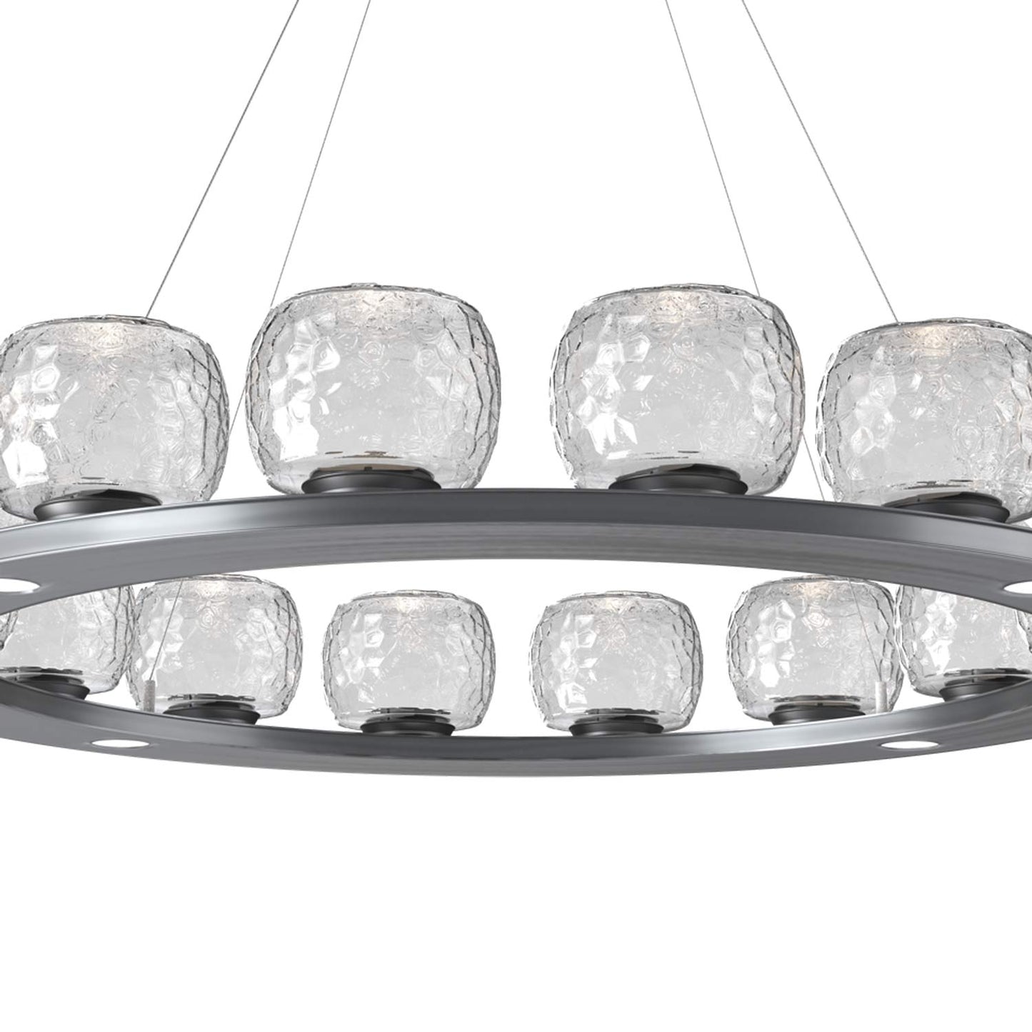 Vessel Ring LED Chandelier in Detail.
