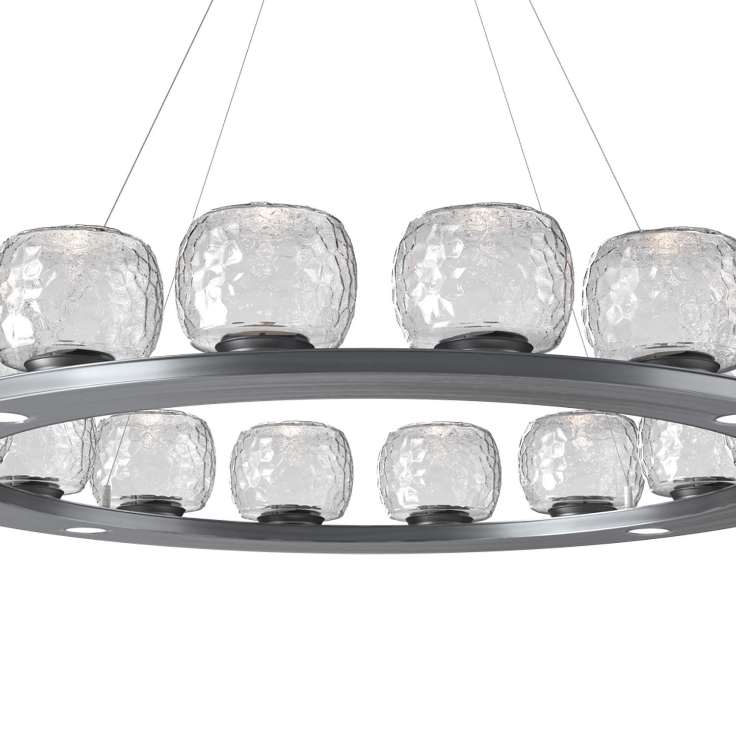 Vessel Ring LED Chandelier in Detail.