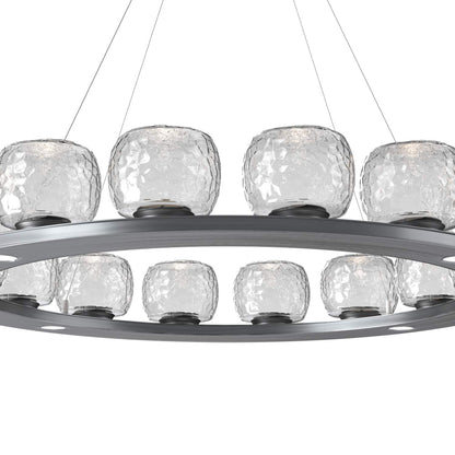 Vessel Ring LED Chandelier in Detail.