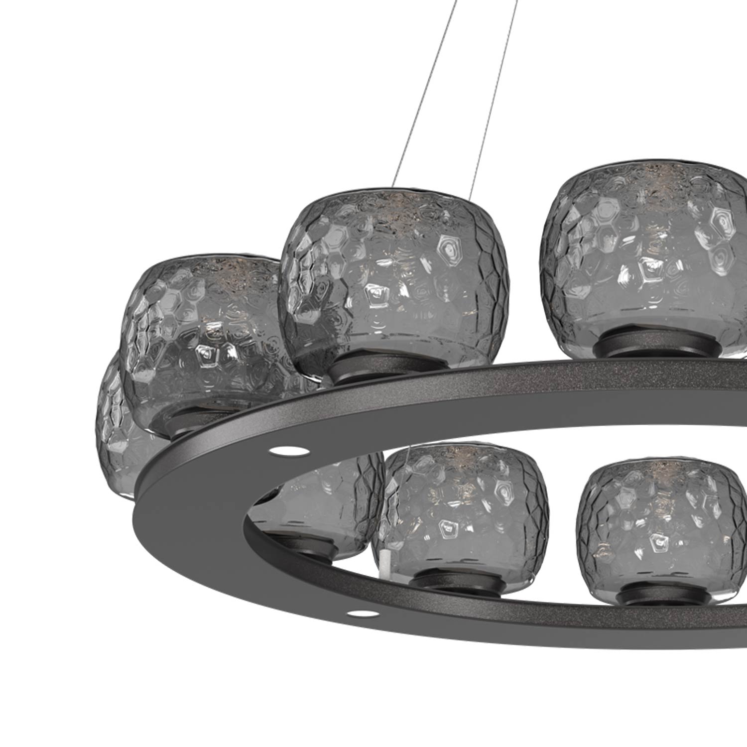 Vessel Ring LED Chandelier in Detail.