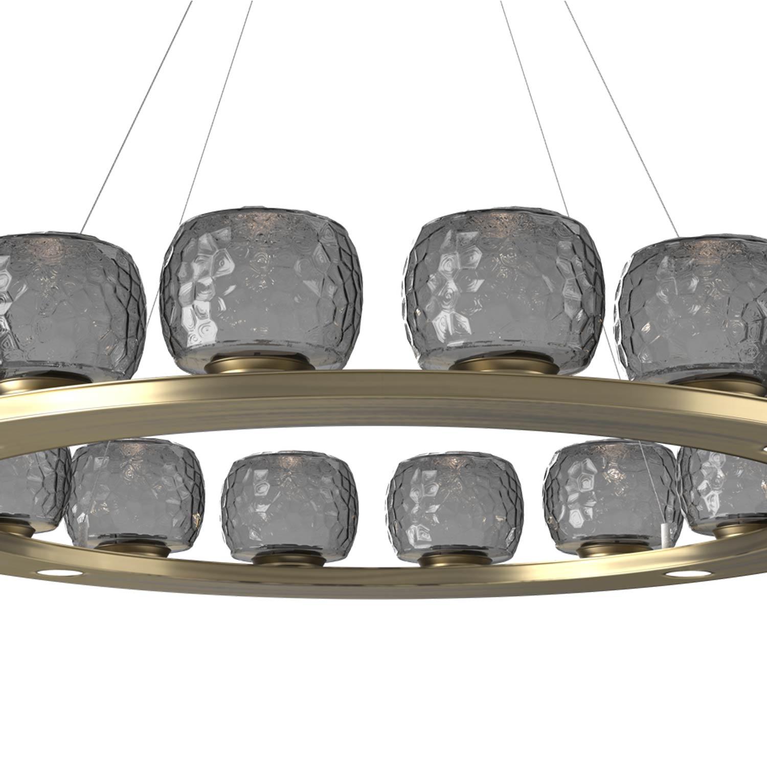 Vessel Ring LED Chandelier in Detail.