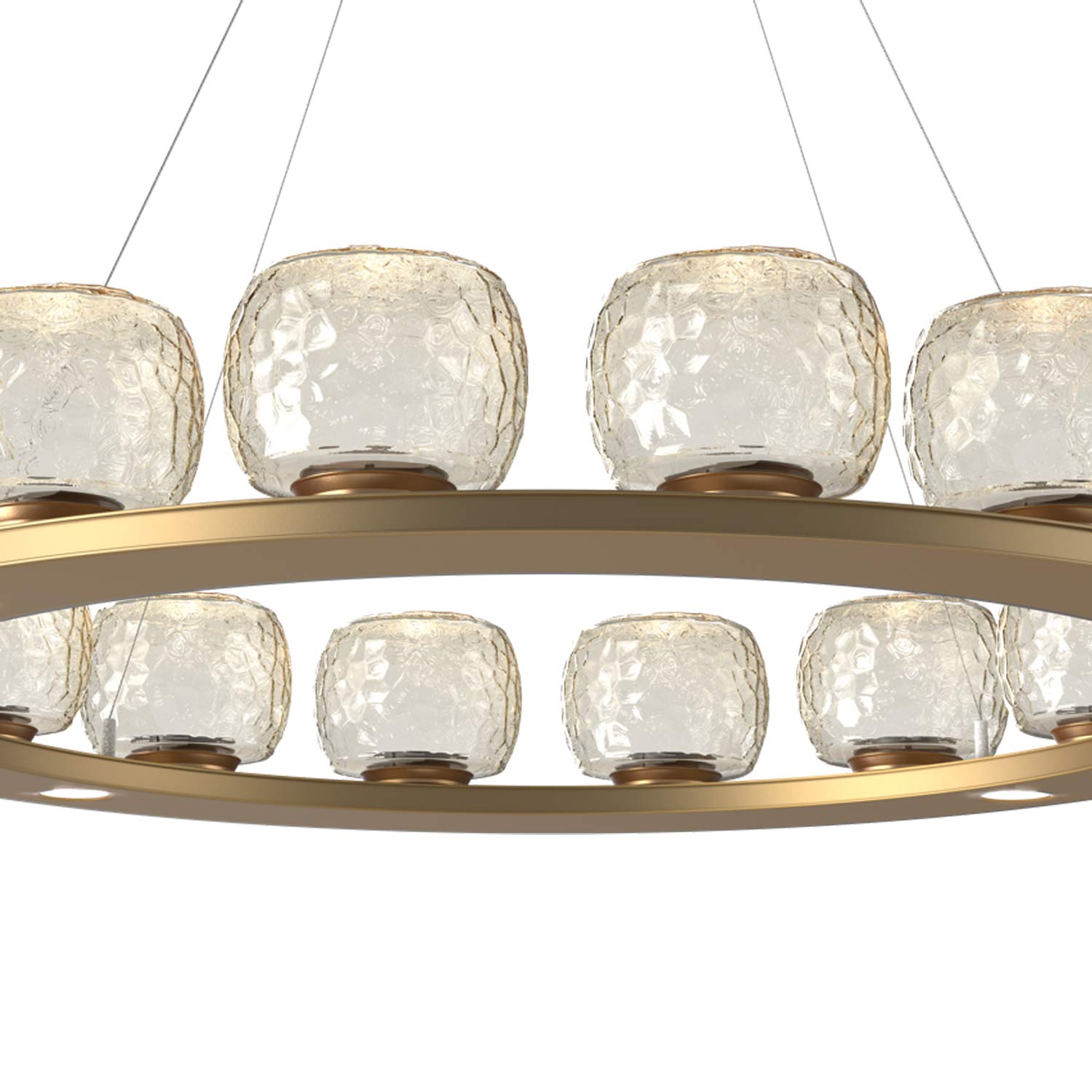 Vessel Ring LED Chandelier in Detail.