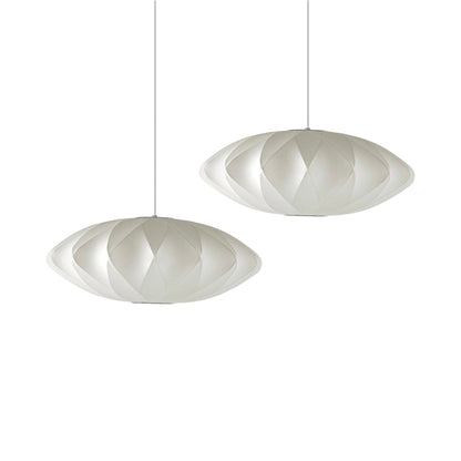 Nelson® Saucer Crisscross Bubble Pendant Light (Pair).
