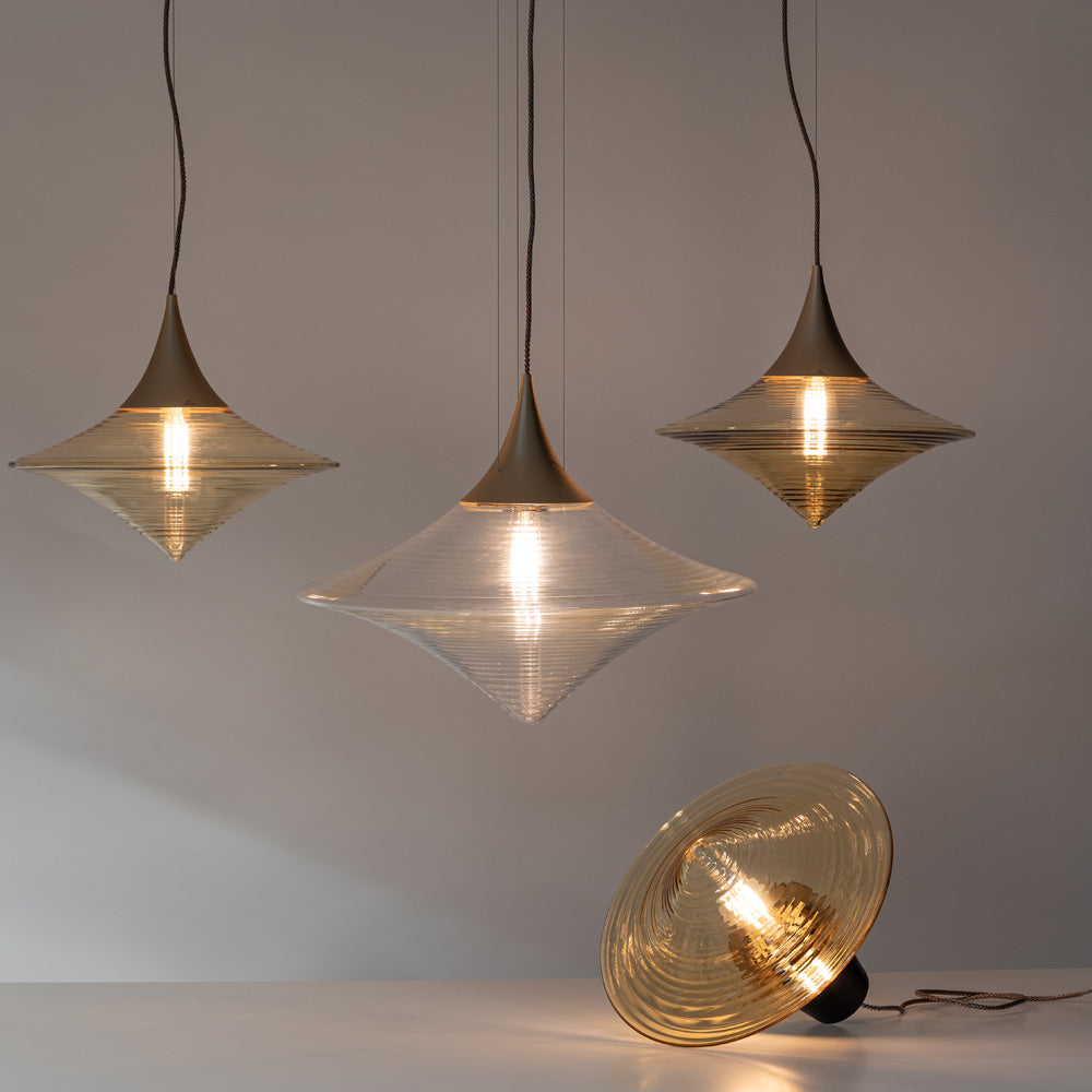 Disca Pendant Light in Detail.