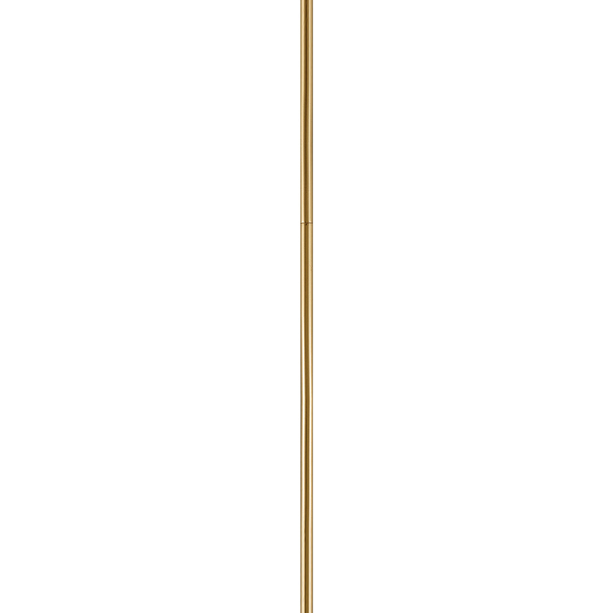 12-Inch Accessory Stem in Bright Brass (0.5-Inch).