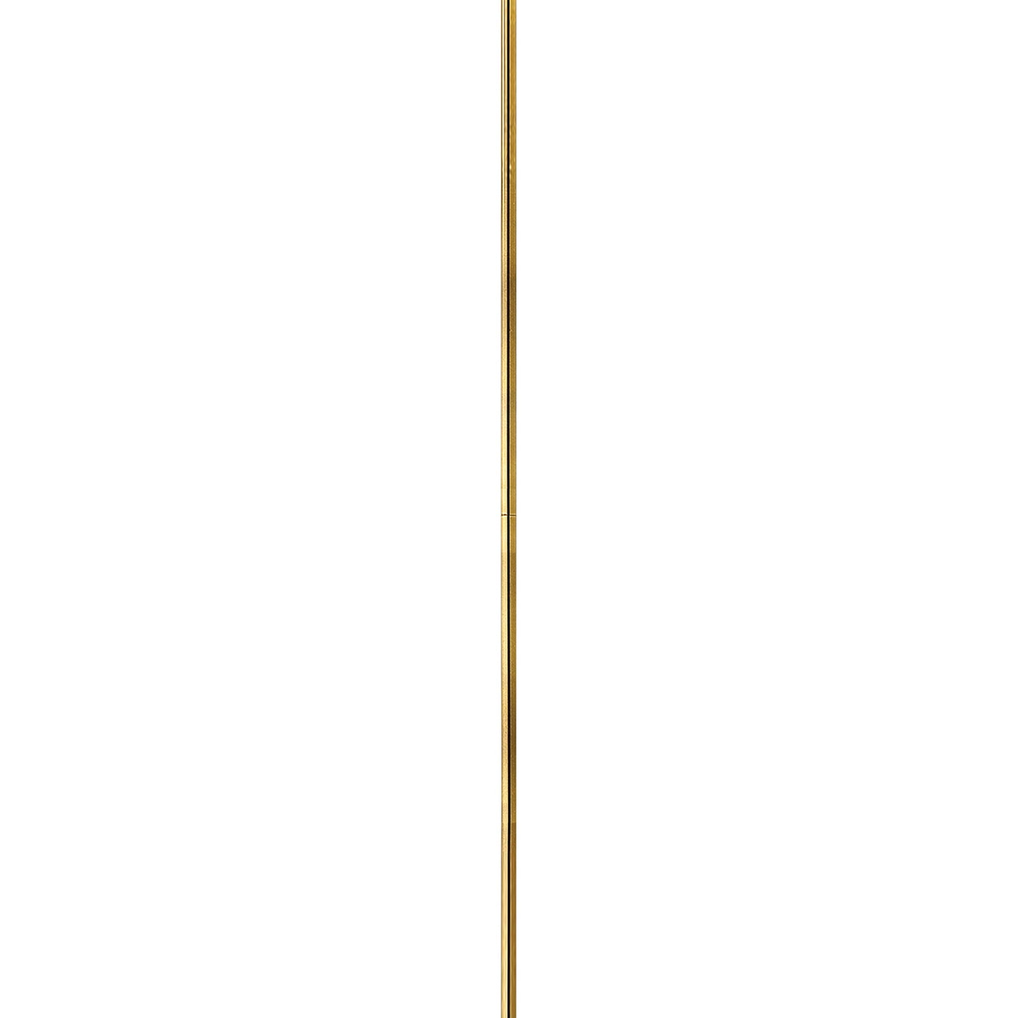 12-Inch Accessory Stem in Burnished Brass (0.5-Inch).