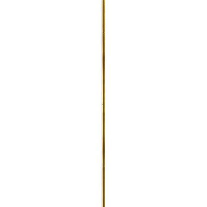 12-Inch Accessory Stem in Burnished Brass (0.5-Inch).