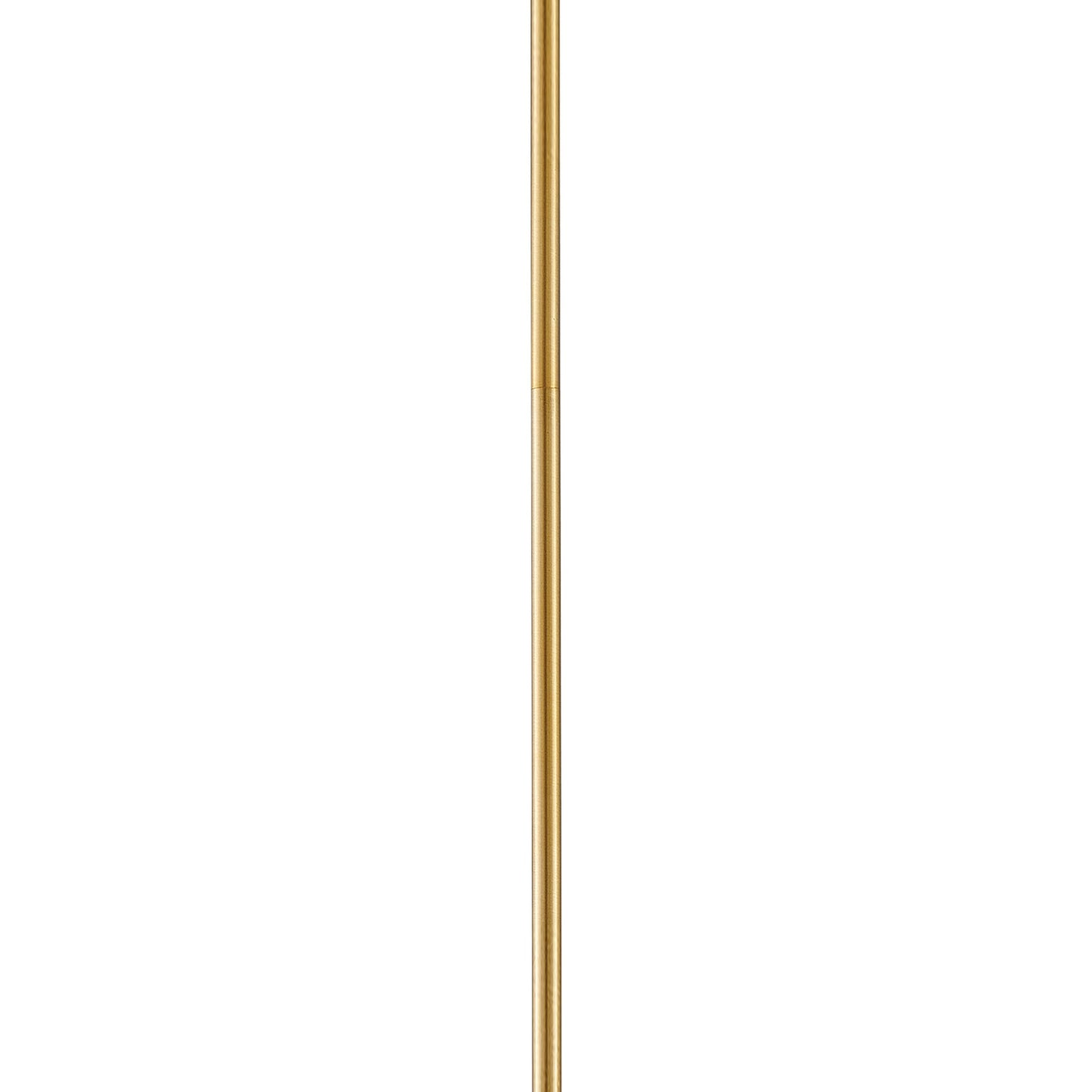 12-Inch Accessory Stem in Lacquered Brass (0.5-Inch).