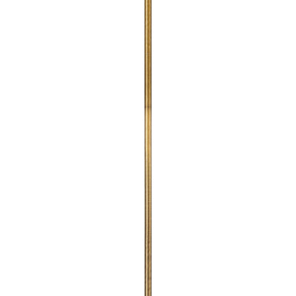 12-Inch Accessory Stem in Warm Brass (0.5-Inch).