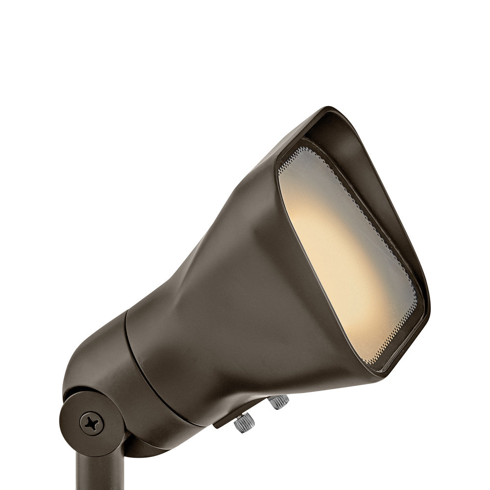 Accent Outdoor Flood Light in Bronze.