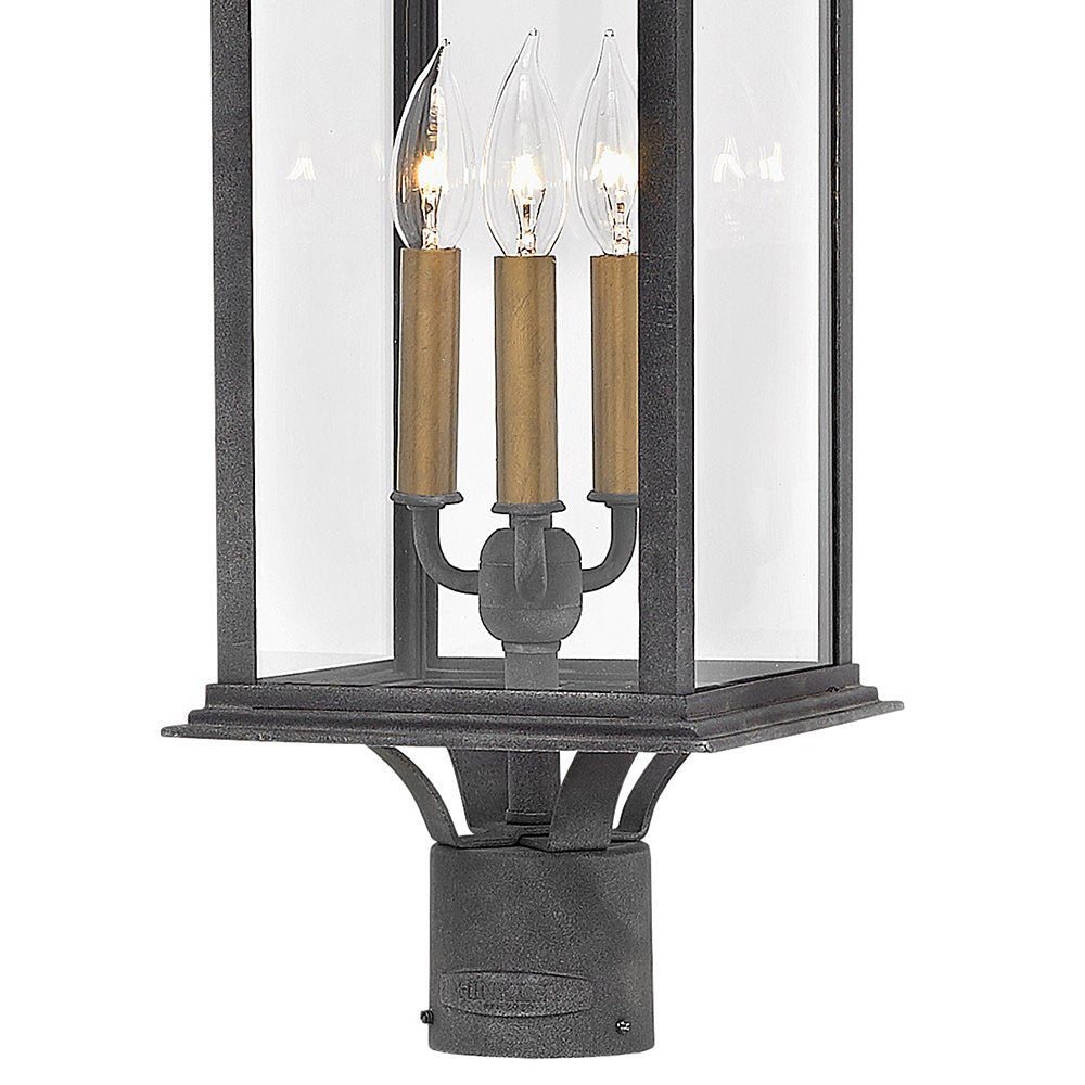 Adair Outdoor Post Light in Detail.