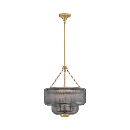 Adella Pendant Light in Smoke (19-Inch).