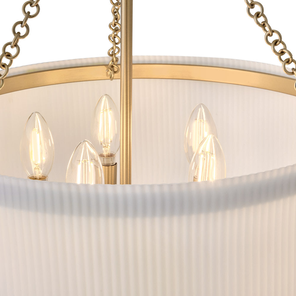 Adella Pendant Light in Detail.