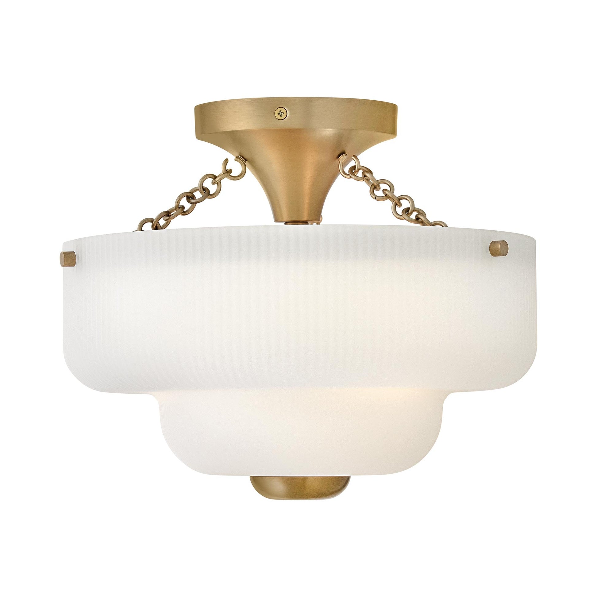 Adella Semi Flush Mount Ceiling Light in Detail.